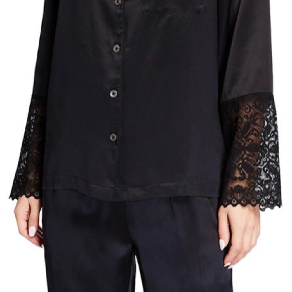 NWOT Neiman Marcus Silk Pajama Set
